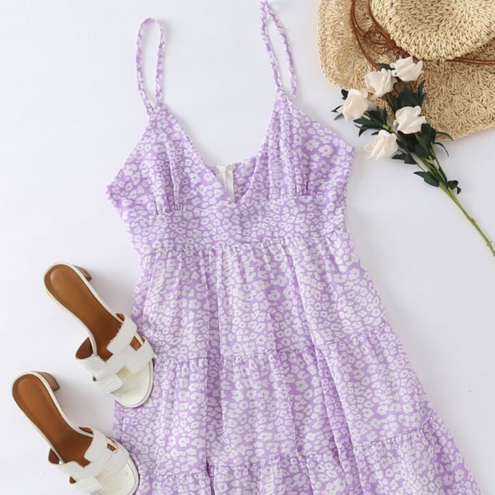 NWOT LAVENDER SUMMER DRESS